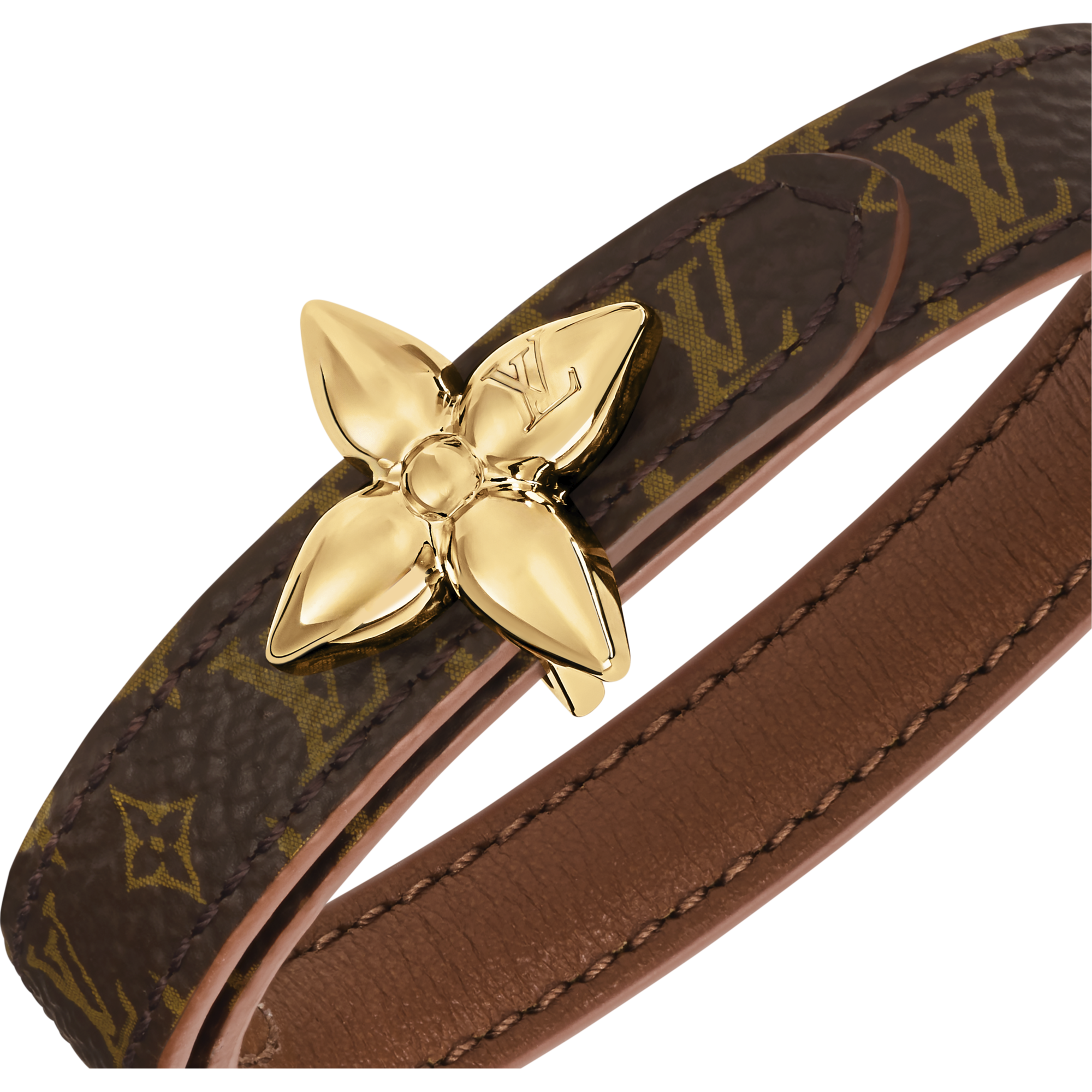 Louis Vuitton ブレスレット レザー Mini Flowergram Reversible Bracelet - Fashion Jewellery | LOUIS